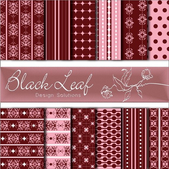 Art Deco Digital Paper for Scrapbooking, Cards, Invites, Photographers, Crafts Il_570xn