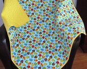 Modern Baby Quilt Girl Boy Ladybug  Children Decor Crib Quilt Baby Blanket Ladybug Quilt Baby Bedding Modern Baby Nursery  Toddler Quilt
