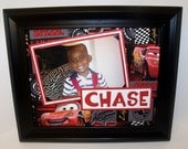 Disney Cars - Lightning McQueen Picture Mat - Personalized - 10x10 Insert - Reserve Listing for amandabrassington