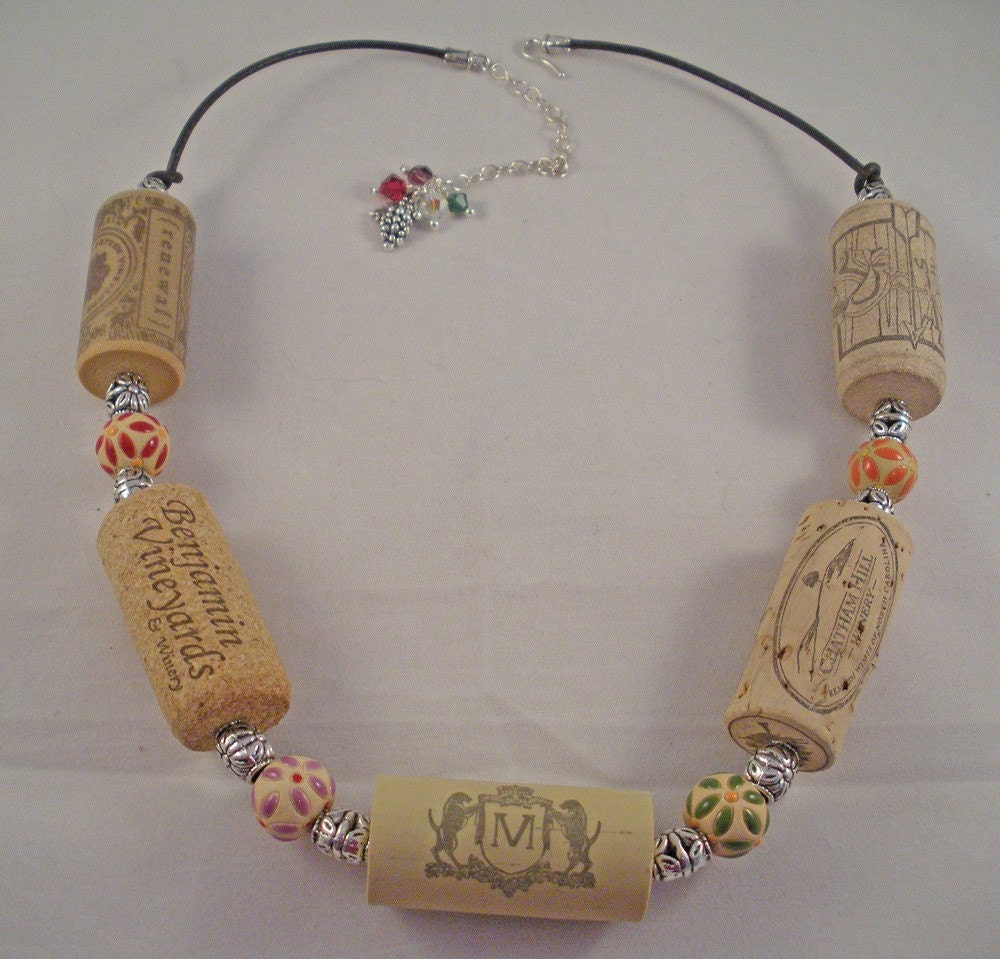 Items Similar To The Ultimate Wine Cork Necklace On Etsy