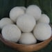 Dryer Balls set of three felted wool