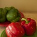 Organic Red and Green Bell Peppers - California Wonder Sweet Pepper Seeds