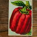 Organic Red and Green Bell Peppers - California Wonder Sweet Pepper Seeds