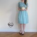 enchantment under the sea sequin dress . 1950 1960 sparkle bridesmaid gown .medium.sale