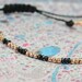 Rose Gold  and black  bracelet