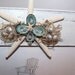 Beach Wedding Frame with Starfish Mr & Mrs Shabby Chic Coastal Decor