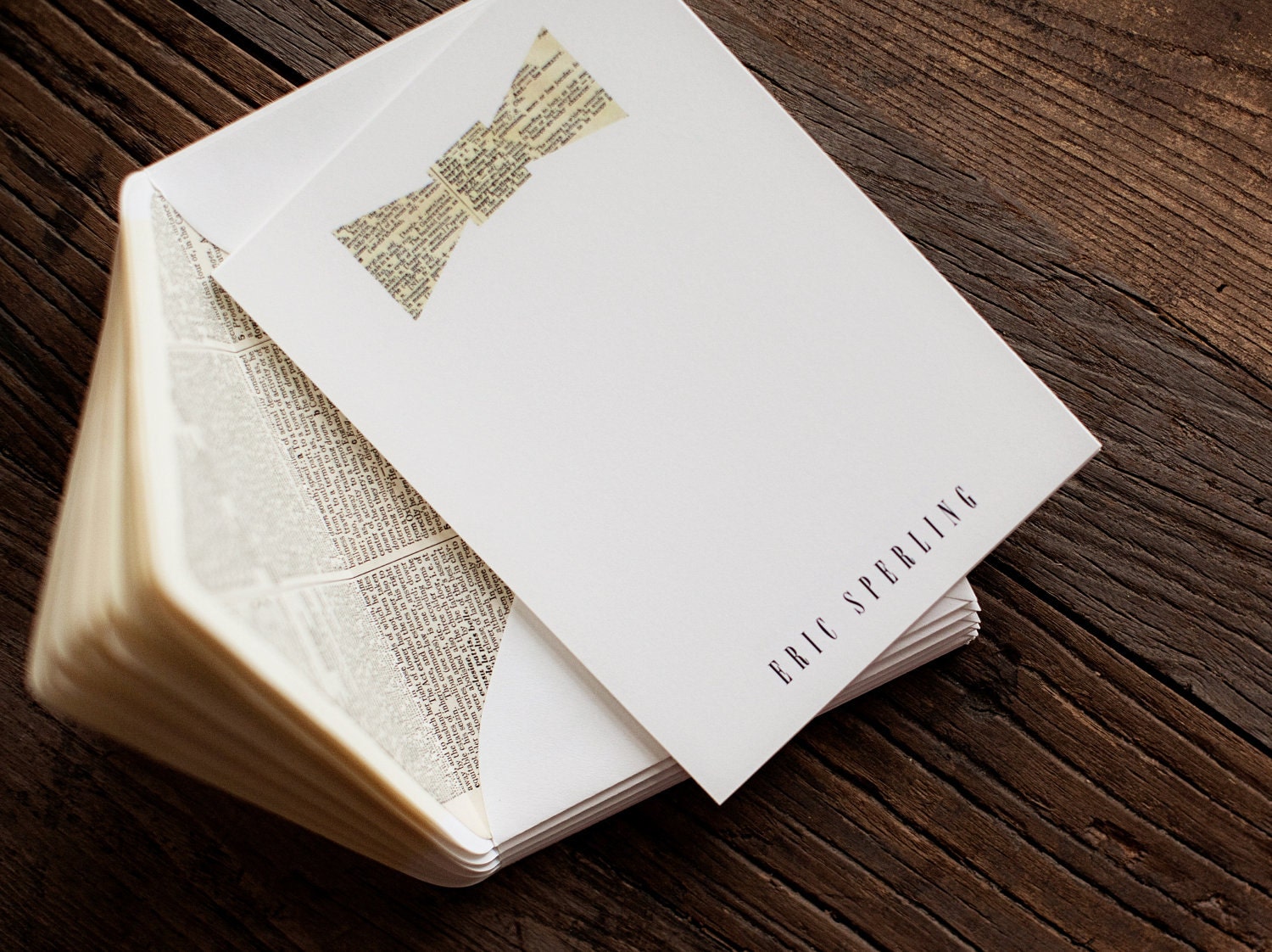 Men's Stationery, Bow Tie