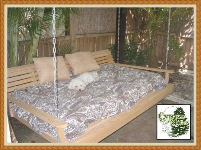 Giant Cypress Bed Swing (FREE SHIPPING)