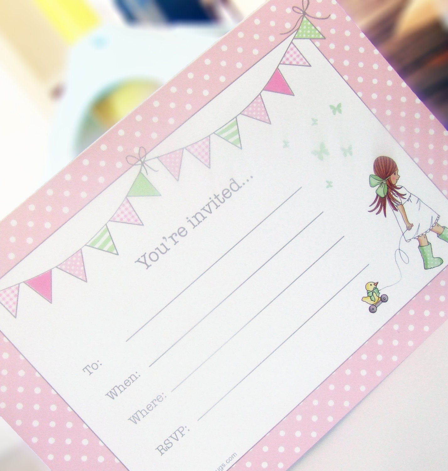 Follow Me - Party Invitations..