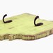 Ohio wall decor key hook home organization SPRING GREEN