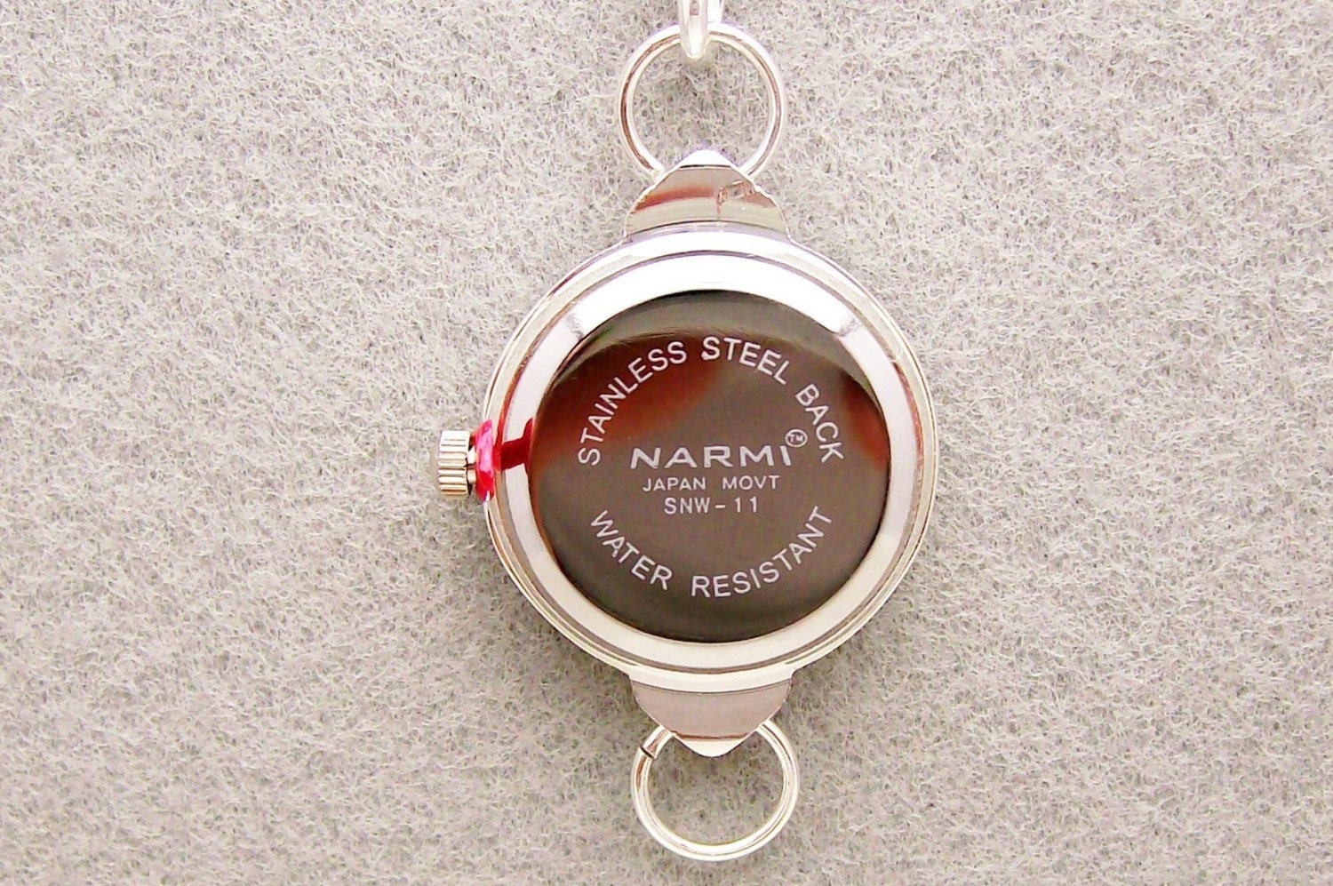 Narmi 7/8 Inch Festive Snowman Watch Face