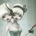 Conjoined Twins. 8x10. victorian freakshow. circus burlesque. cabinet of curiosities. medical oddities. pop surreal art by KarolinFelix