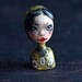 Rosmerta - Gypsy the fortune teller machine - miniature specimen ring - Cabinet of Curiosities by KarolinFelix