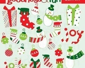 Buy 2 Sets, Get 2 Sets FREE - Digital Clipart - Joy and Jolly