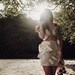 Mini Dress with Peephole and Strap Detail