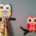 Owl Towel racks matches Saturday Knight Owl Bathroom Collection set of two towel racks