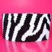 RESERVED FOR JOAN  -  Zebra Design Peyote Beaded Cuff Bracelet  FREE SHIPPING
