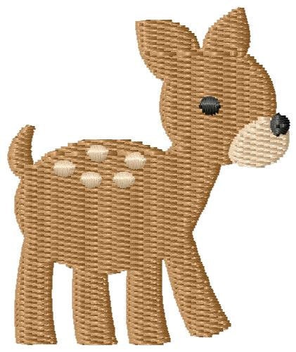 Deer Mini Machine Embroidery Design