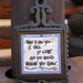 when I saw you, I fell in love - wall sign - custom order