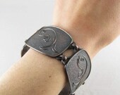 50s copper fish link bracelet