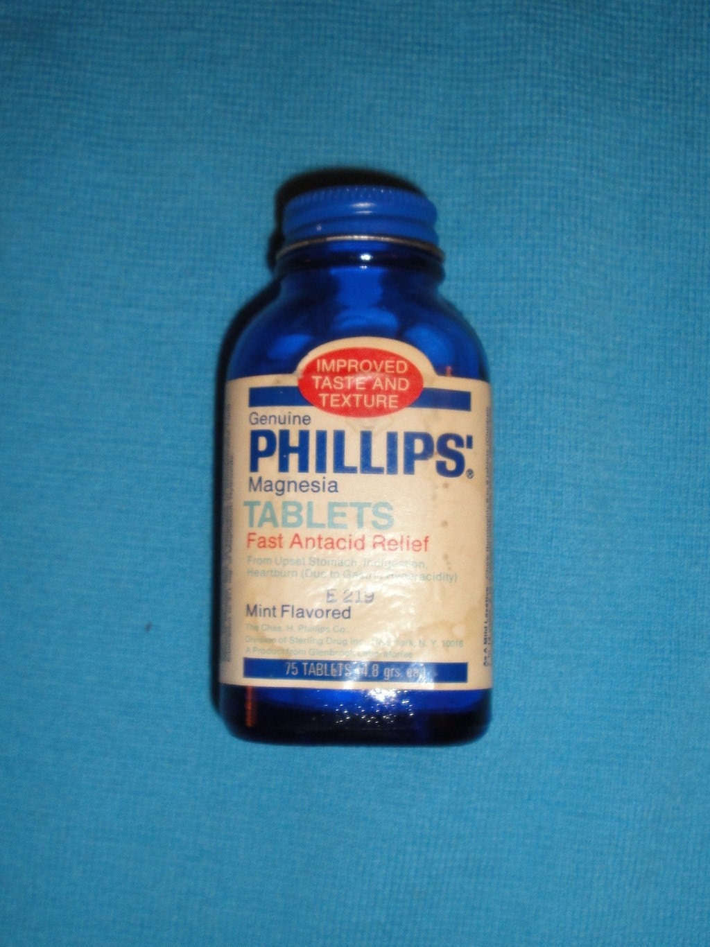 Vintage Phillips Milk Of Magnesia Antacid By Dandelionsvintage