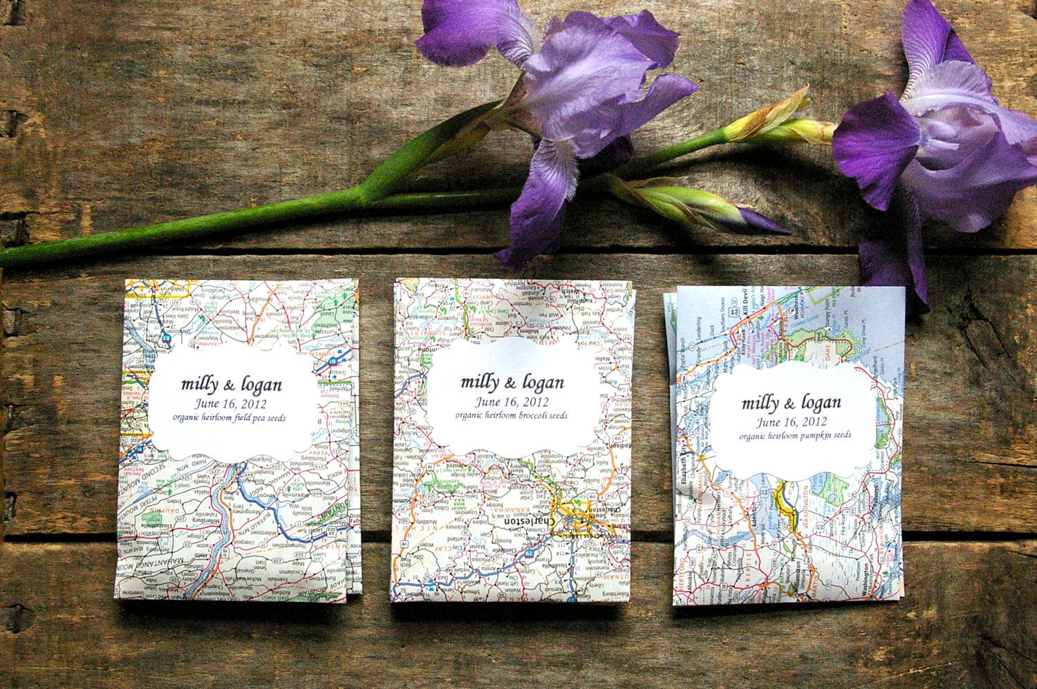 Reserved Listing for Debra, 25 Organic Heirloom Seed Packet Favors, Flower Seed Favors, Custom Labels, Handmade Envelopes
