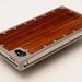 Titanium and Pau Ferro Wood iPhone 4S Case