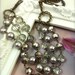 GOSSIP GIRL - Silver Swarovski Glass Pearls / Gold Silver Facetted Glass Beads Multi Strand Necklace