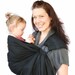Baby Carrier Ring Sling The original LBD (little black dress) Superwide Baby Basics- Made to Order