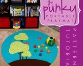 The Nesting Tree - Pattern and Tutorial PDF Punky Portable Play Mat, Stroller Blanket, Rug, DIY, Custom, Sewing, Toy