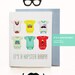 It's a Hipster Baby card