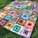 Quilt Cassies Rainbow 81 X 94 FREE SHIPPING in US