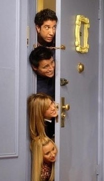 FRIENDS SHOW Peephole Frame- As seen on Monica's door