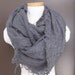 INFINITY SCARF (CHARCOAL) SALE