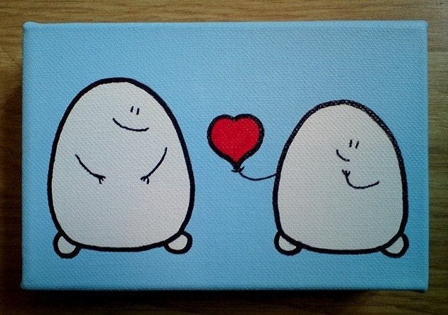 Acrylic Chep Painting on Canvas - Original