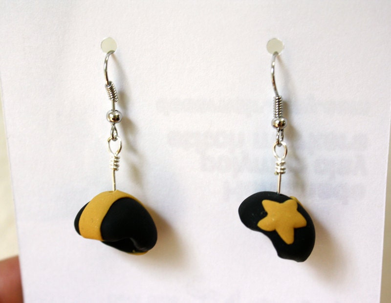 Roller Derby Earrings Team Colors Pivot or Jammer Helmet Panties