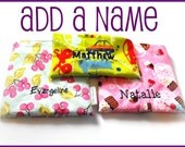 Reusable Sandwich or Snack Bag -- ADD Personalization