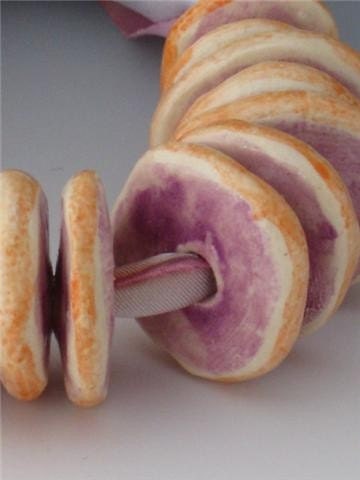 Ceramic beads, Beads, Ceramic Bead, Beads Ceramic, Violet Ceramic Beads