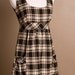Vintage Plaid BabyDoll Dress