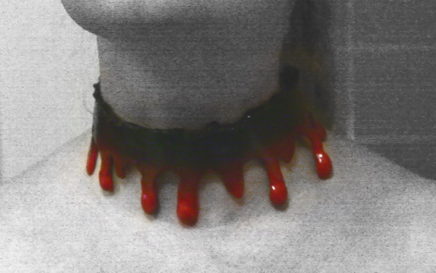 Realistic Gory Slashed Neck Choker