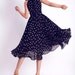 Black chiffon prom dress (WQ02)