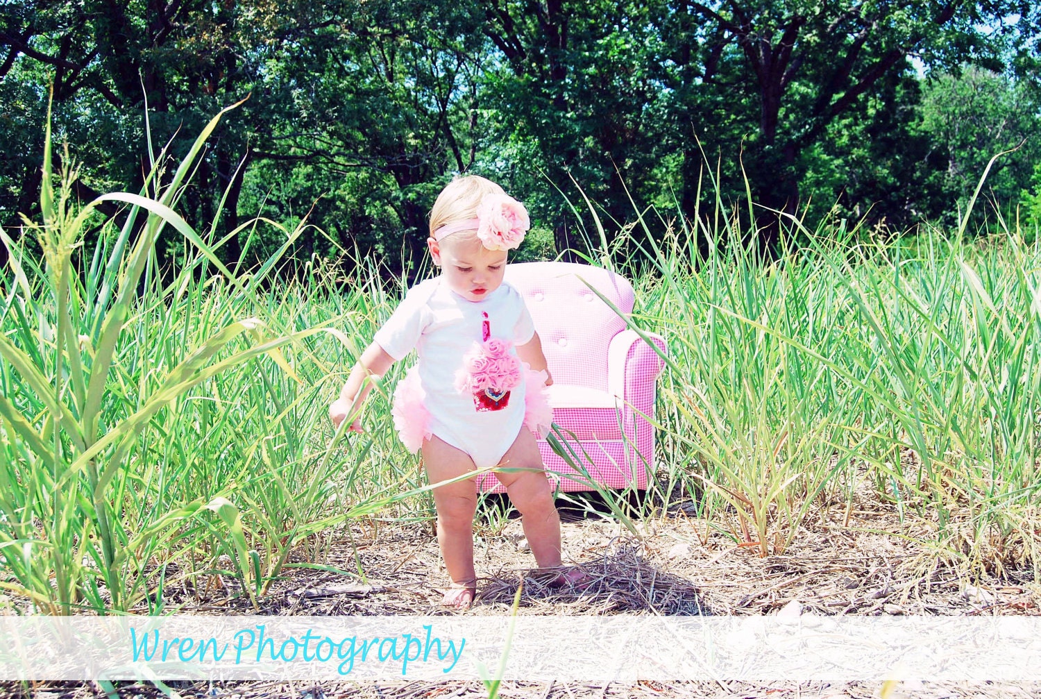 Scrumptious Fluffy Pink Birthday Couture Cupcake Ruffled Bum Onesie
