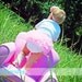 Scrumptious Fluffy Pink Birthday Couture Cupcake Ruffled Bum Onesie
