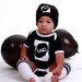 UNO First Birthday Black Skull Cap - Cute hat for boys or girls turning one -