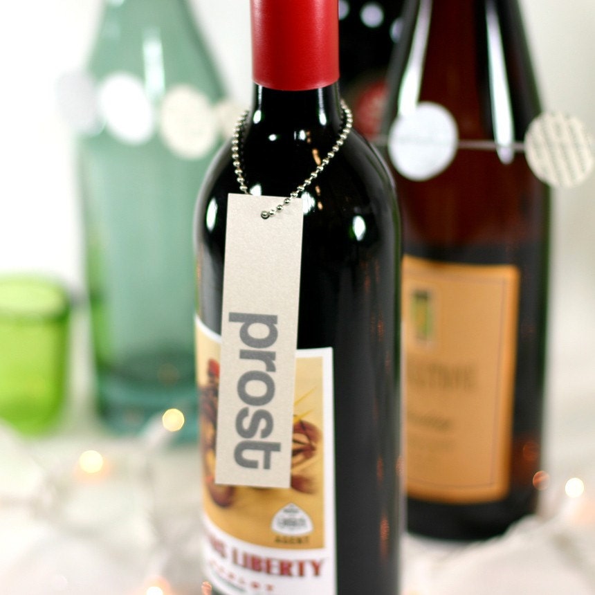 prost. wine tags