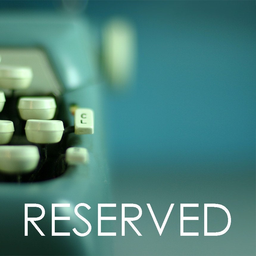 RESERVED LISTING