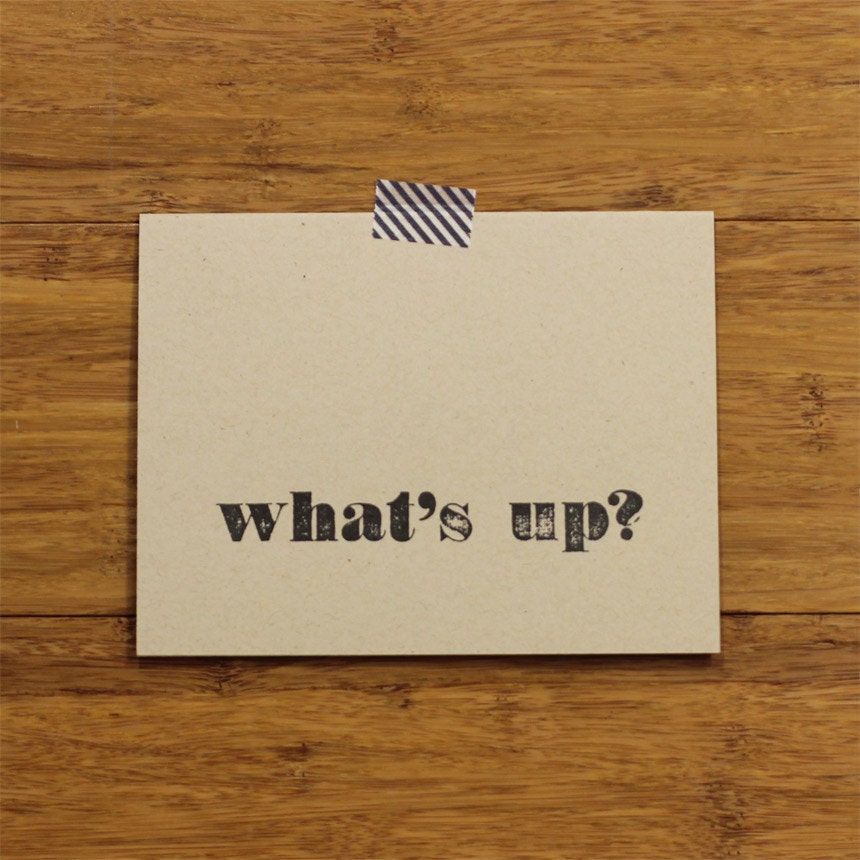simple notes. whats up