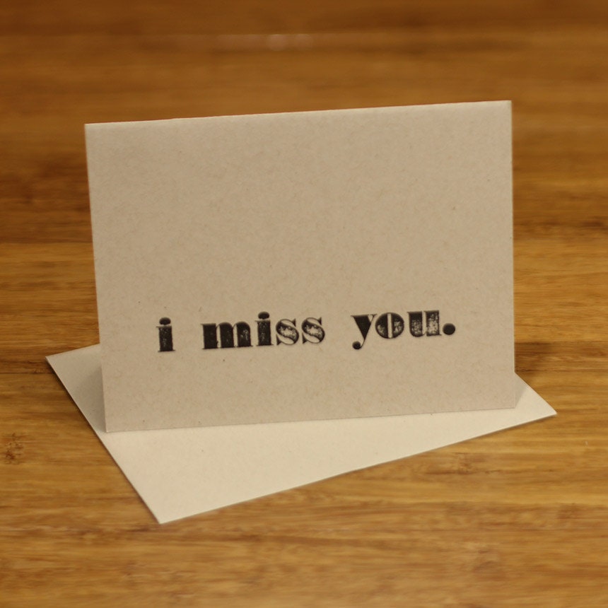 simple notes. i miss you