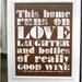 Good Wine Poster (brown)