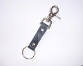 Handmade Recycled Rubber Keychain